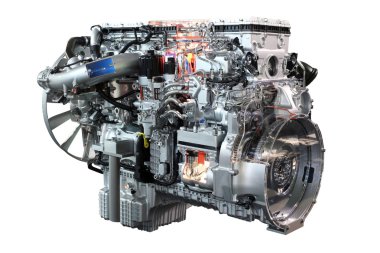ağır kamyon dizel motor izole
