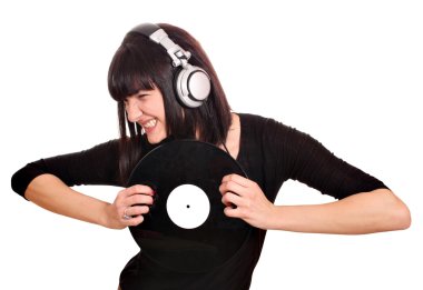 güzel kız dj scratch lp