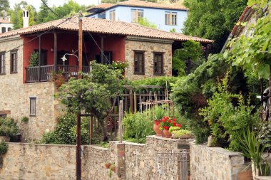 Eski Rum köyü parthenonas sokak