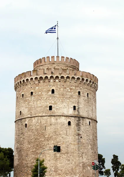 Torre blanca Thessaloniki famoso hito —  Fotos de Stock