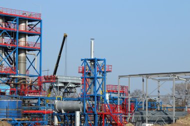yeni fabrika inşaat sitesi sanayi bölgesi
