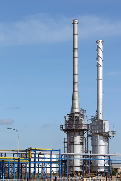 석유화학 공장 석유 산업 — 스톡 사진