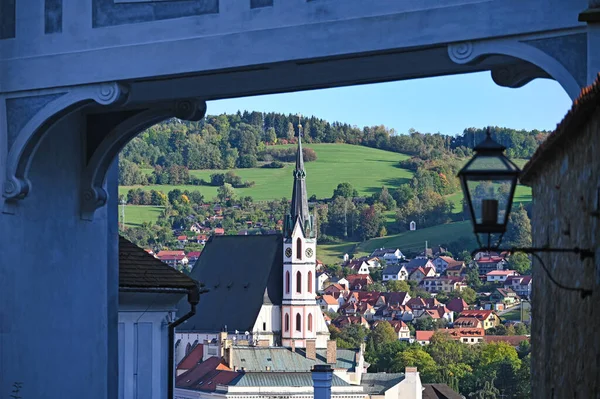 Sint Vituskerk Cesky Krumlov Tsjechische Republiek — Stockfoto