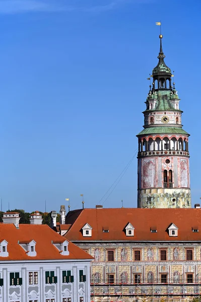 Castle Tower Cesky Krumlov Landmark Czech Republic — Stock Photo, Image