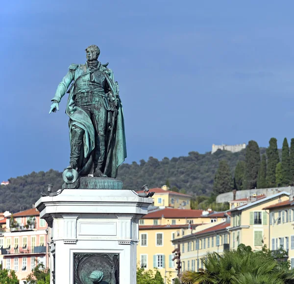 Statue Andre Massena Marshal France Nice —  Fotos de Stock