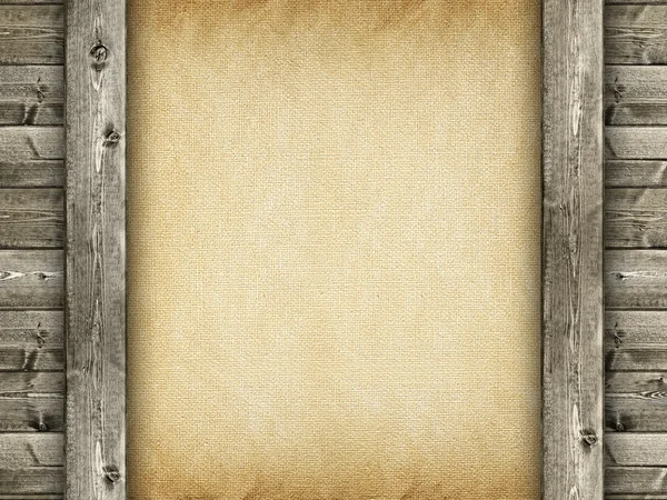 Template - Vecchia carta e legno fatti a mano — Foto Stock