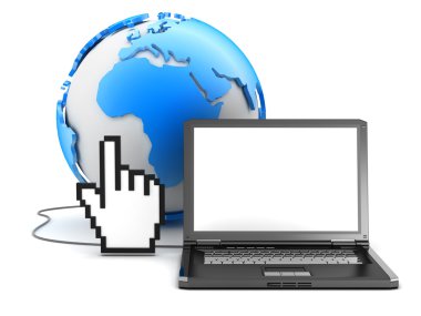 İnternet - konsept illüstrasyon