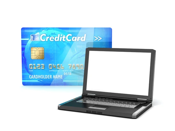 Online payments - concept illustration — Zdjęcie stockowe
