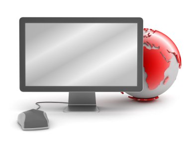 İnternet Teknoloji - konsept illüstrasyon