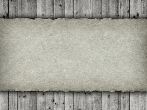 Planks and handmade paper background — Stock Photo, Image