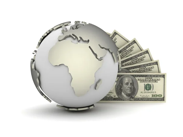 Pagamentos globais - ilustração do conceito — Fotografia de Stock