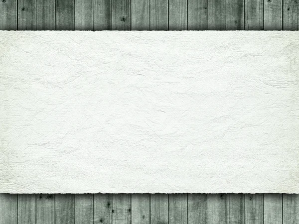 Background - blank sheet and planks — Stock Photo, Image