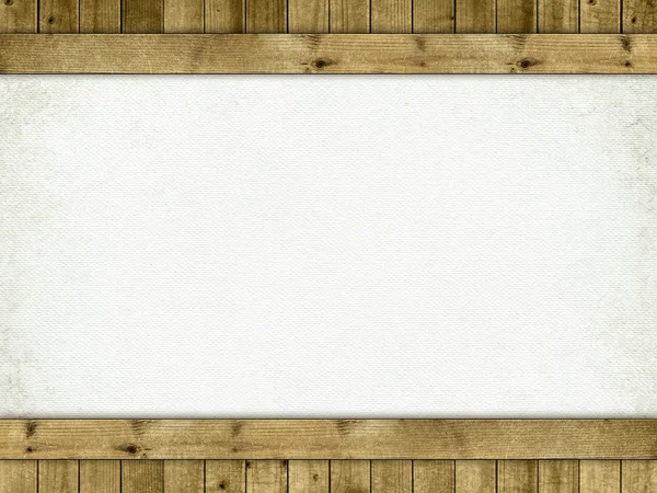 Achtergrond - blanco vel en planken — Stockfoto
