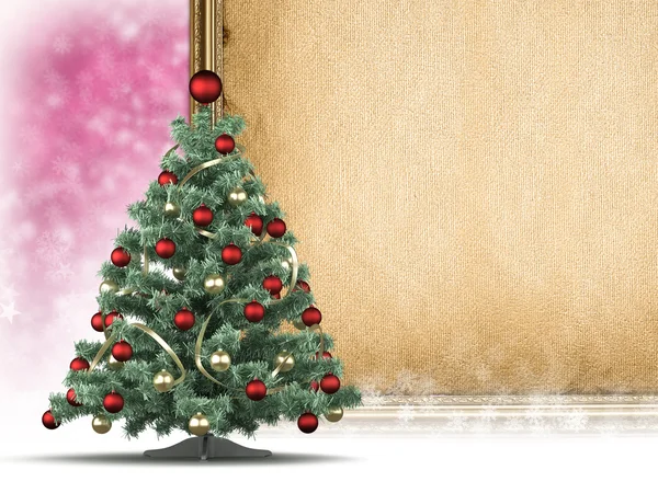 Christmas card template — Stock Photo, Image