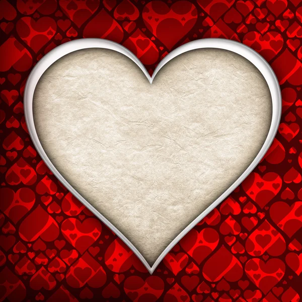 De dag van Valentijnskaarten achtergrond sjabloon — Stockfoto