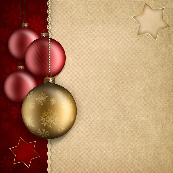 Christmas background template — Stock Photo, Image