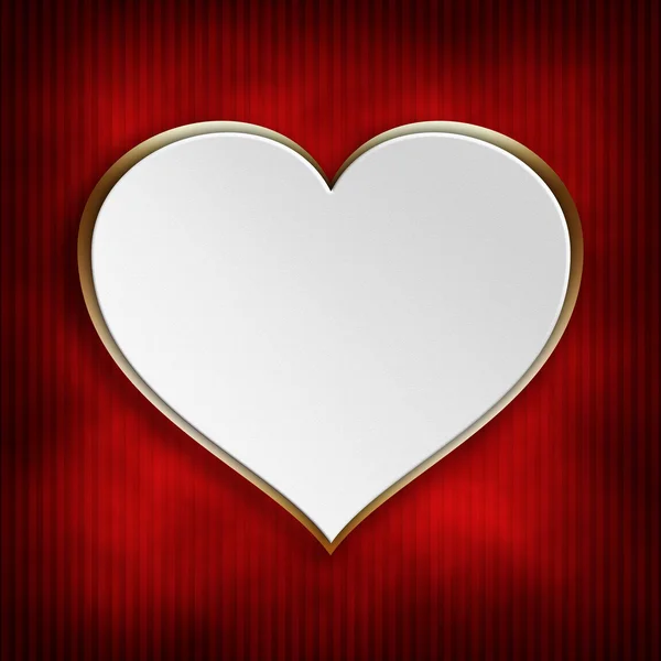 Valentine's hart — Stockfoto