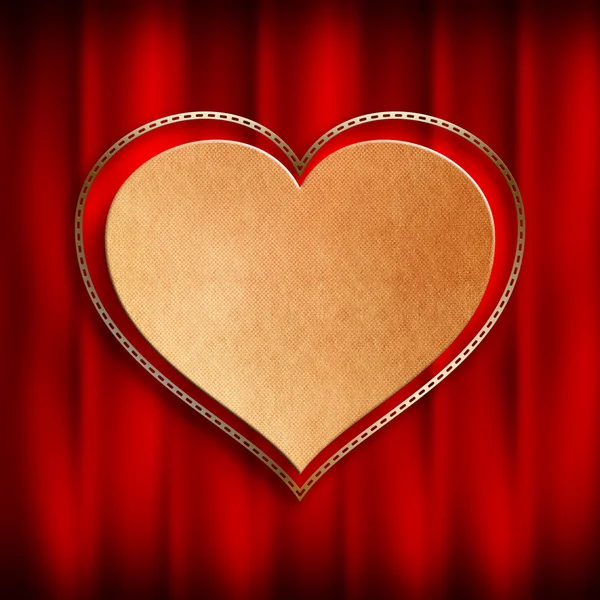 Valentine's Day background template — Stock Photo, Image