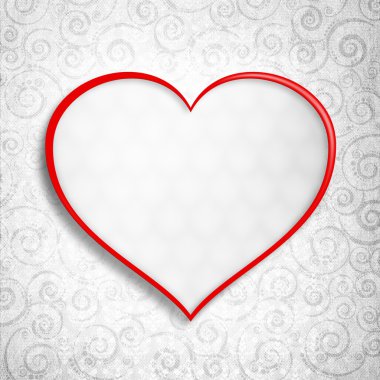 Sevgililer Günü - tebrik kartı arkaplan şablonu