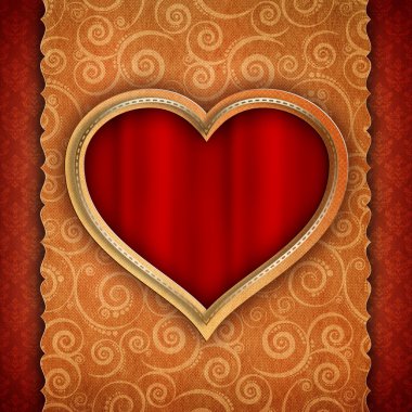 Sevgililer Günü kartı.