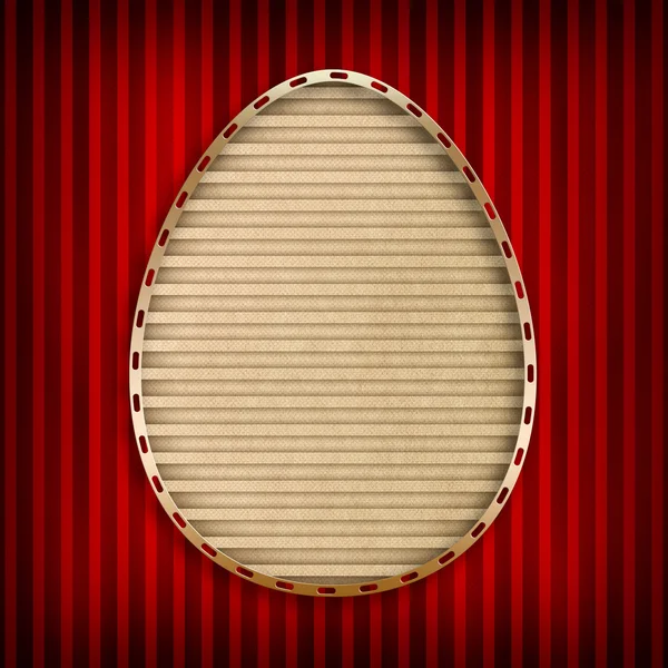 Tarjeta de Pascua feliz - diseño moderno y sencillo — Foto de Stock