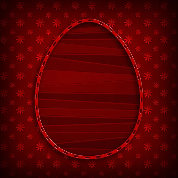 Boldog húsvéti mintanyomtatvány - egyszerű design — Stock Fotó