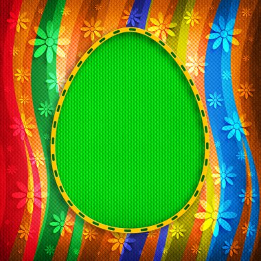 easter egg renkli desenli arka plan şekli