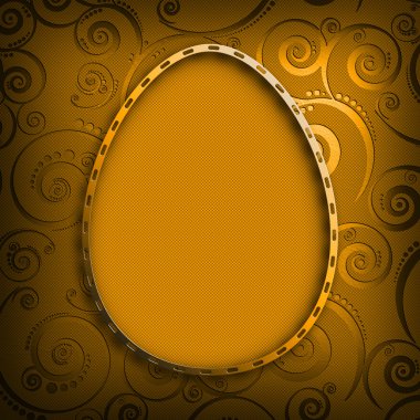 Mutlu Paskalya - easter egg desenli arka plan şekli