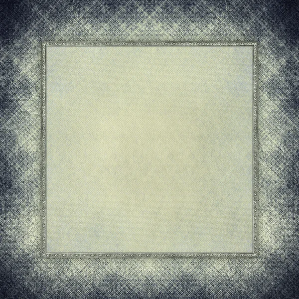 Folha de papel no quadro de imagem no fundo grunge — Fotografia de Stock