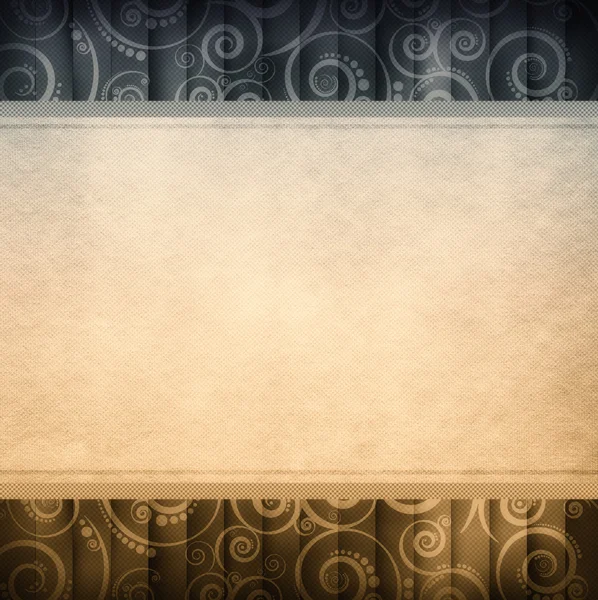 Grunge background template - blank space and vintage pattern — Stock Photo, Image