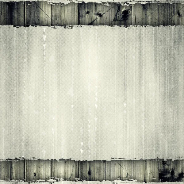 Paper sheet on planks background — Stock Photo, Image