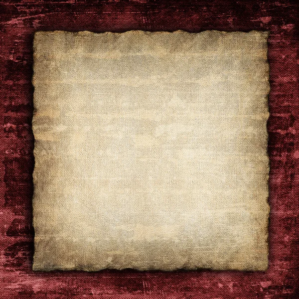 Arkusz papieru czerpanego na tło grunge — Zdjęcie stockowe