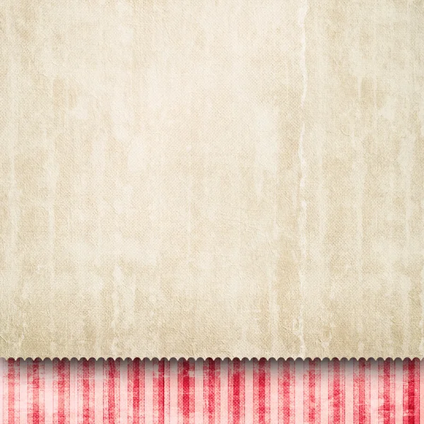 Blank paper sheet on patterned background — Stock Photo, Image