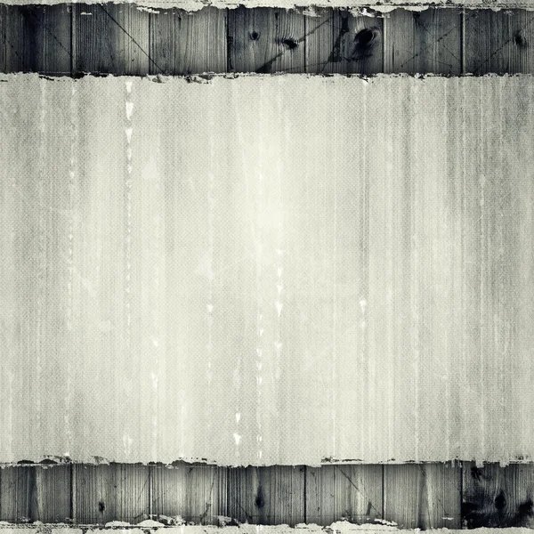 Paper sheet on planks background — Stock Photo, Image