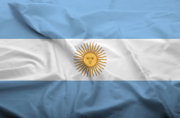 Argentina flagga — Stockfoto