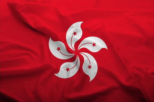 Hong Kong Flag — Stock Photo, Image