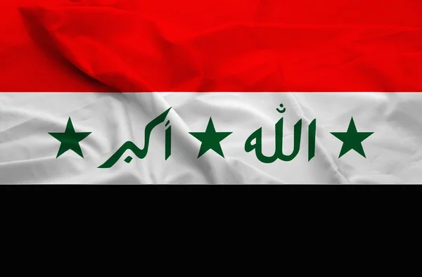 Iraq flag — Stock Photo, Image