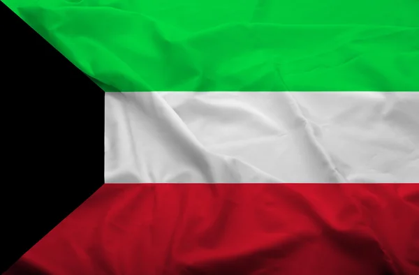 Bandeira do Kuwait — Fotografia de Stock