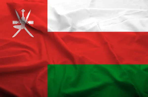 Vlag van Oman — Stockfoto