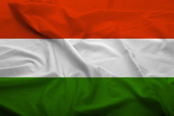 Bandera de Hungría Fotos de stock libres de derechos