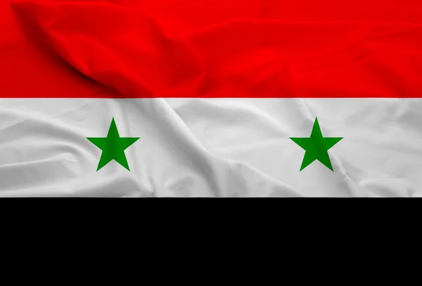 Vlag van Syrië — Stockfoto