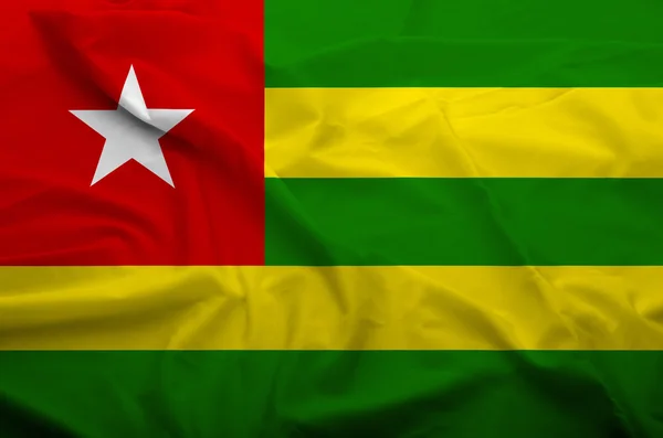 Togo Flag — Stock Photo, Image
