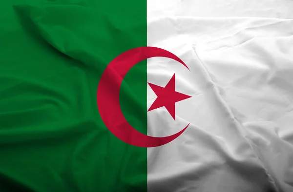 阿尔及利亚国旗 — 图库照片