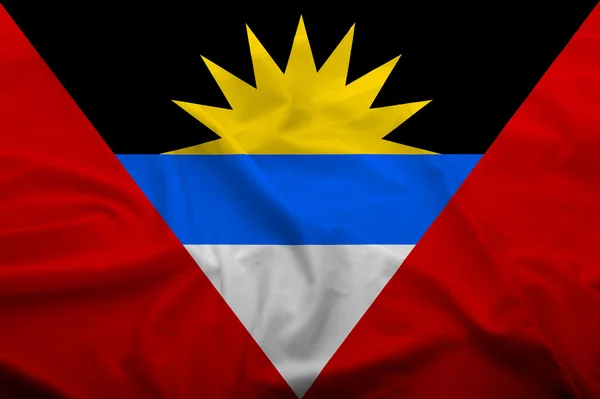 Antiqua i barbuda flaga — Zdjęcie stockowe