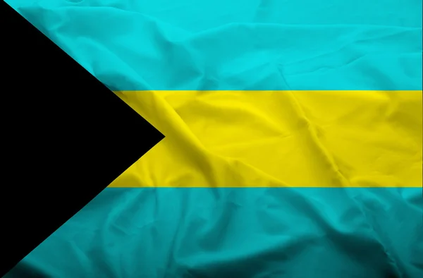 Vlag van de Bahama — Stockfoto