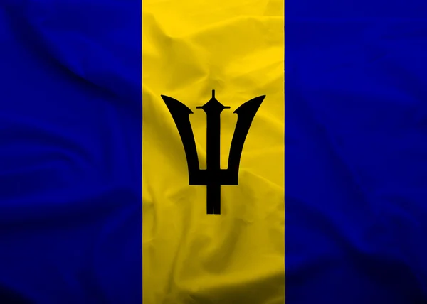 Vlajka Barbadosu — Stock fotografie