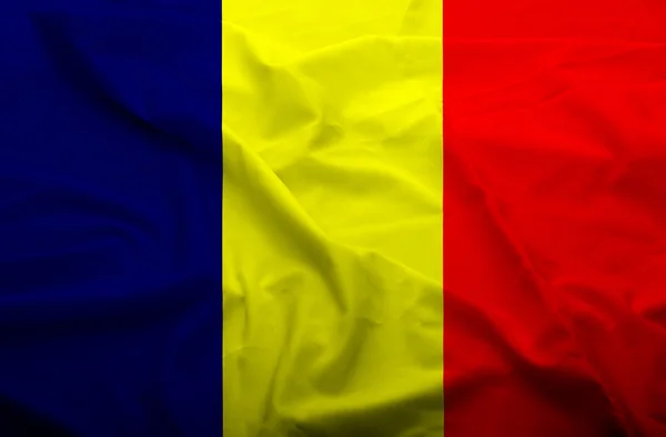 Vlag van Tsjaad — Stockfoto