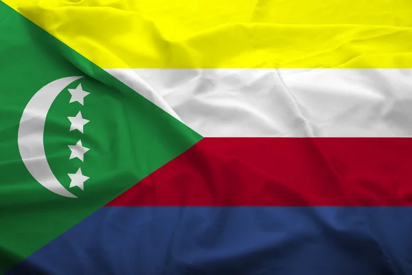 Comore-szigetek zászló — Stock Fotó