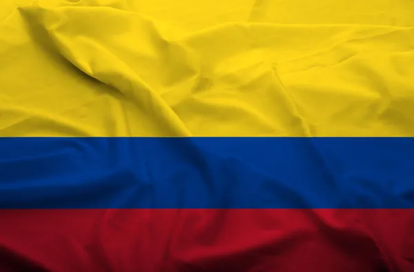 Bandera de Colombia Imagen de archivo