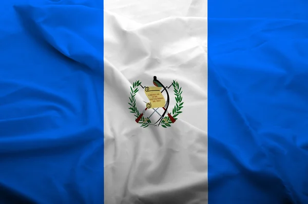 Guatemala flagga — Stockfoto